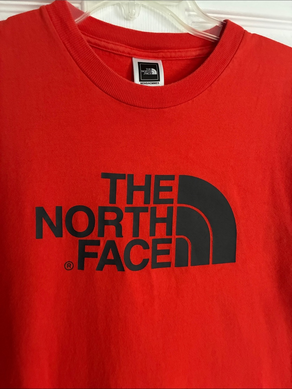 The North Face Short Sleeve T-Shirt, Orange, Size Small